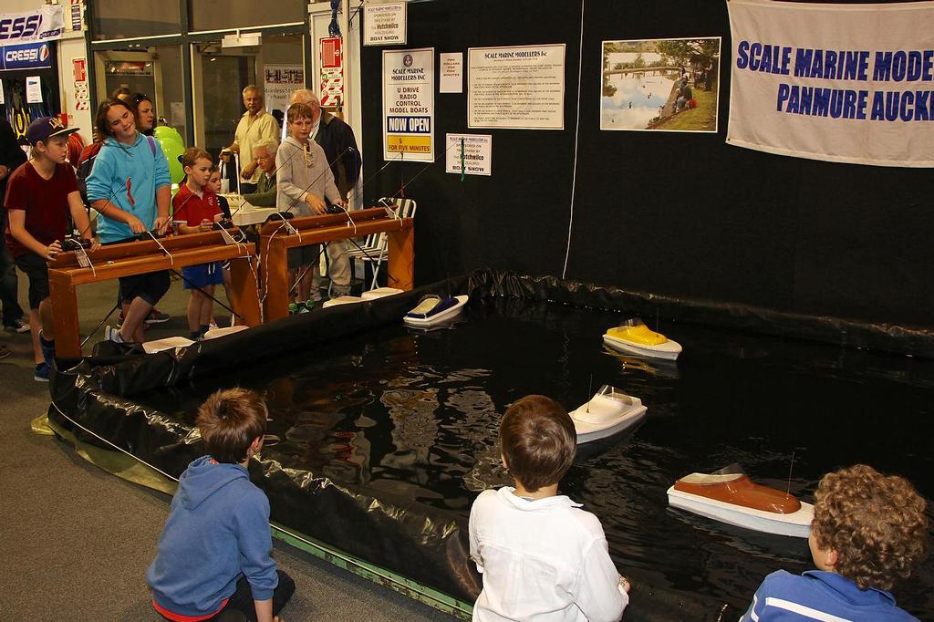 Remote controlled boats - Hutchwilco New Zealand Boat Show 2013 - Day 3 © Richard Gladwell www.photosport.co.nz