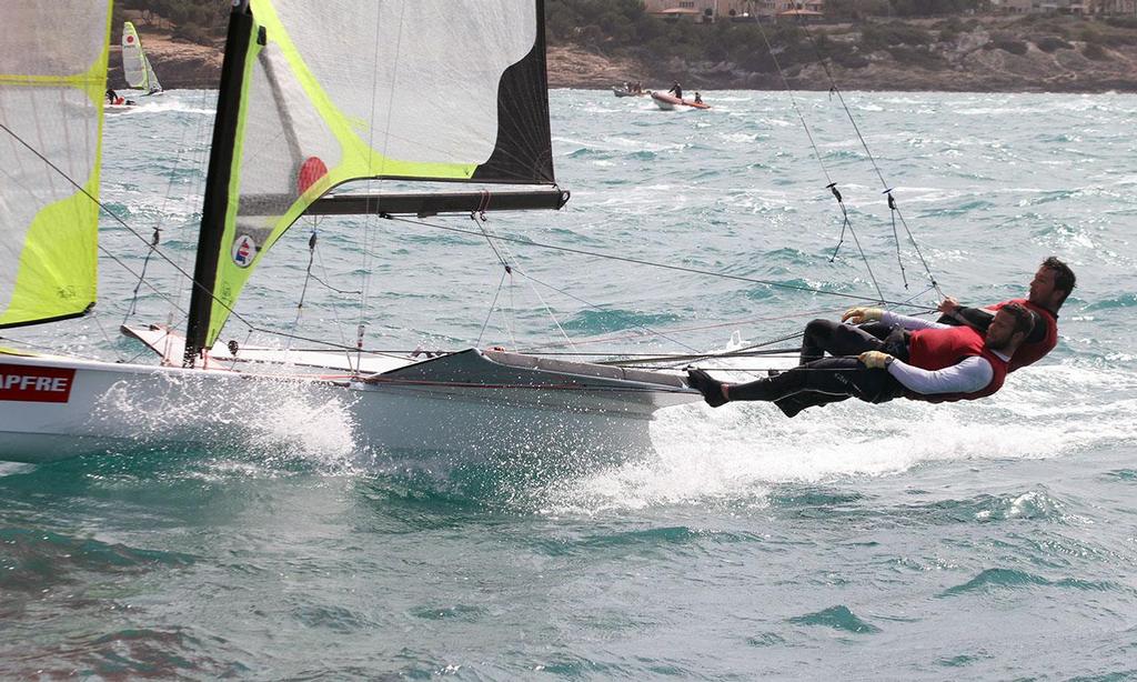 Practice Race - Trofeo Princesa Sofia Mapfre 2013 photo copyright Sail-World.com http://www.sail-world.com taken at  and featuring the  class