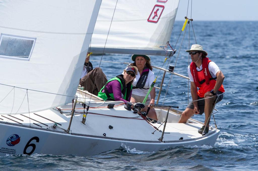 2013 IFDS Blind Sailing Worlds Day 1 ©  Junichi Hirai http://hiraijunichi.photoshelter.com/