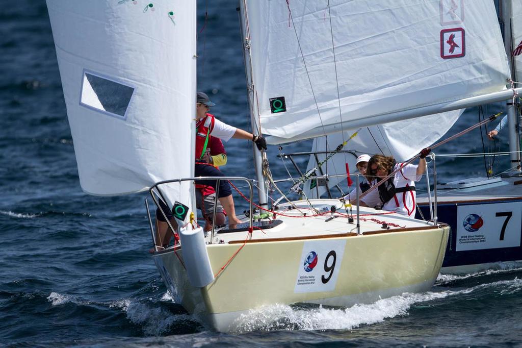 2013 IFDS Blind Sailing Worlds Day 1 ©  Junichi Hirai http://hiraijunichi.photoshelter.com/