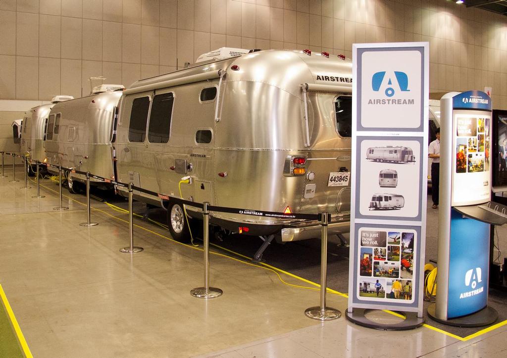 Korea International Boat Show 2013 - ’Camping Cars’ © Guy Nowell http://www.guynowell.com