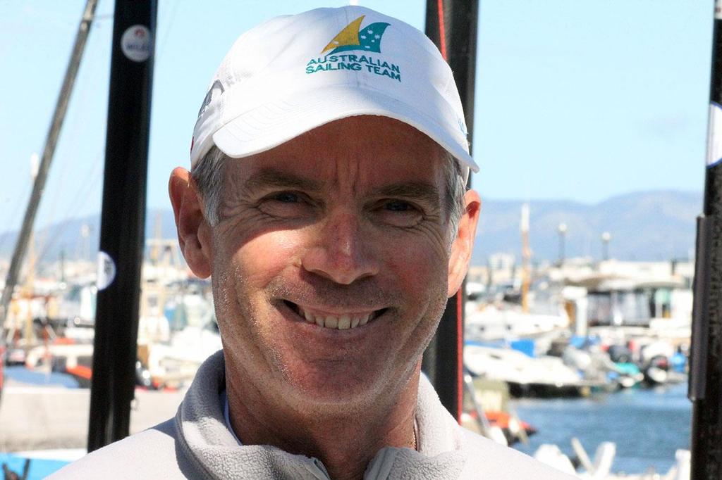 John Bertrand (USA) coach with the Australian Sailing Team photo copyright  SW taken at  and featuring the  class