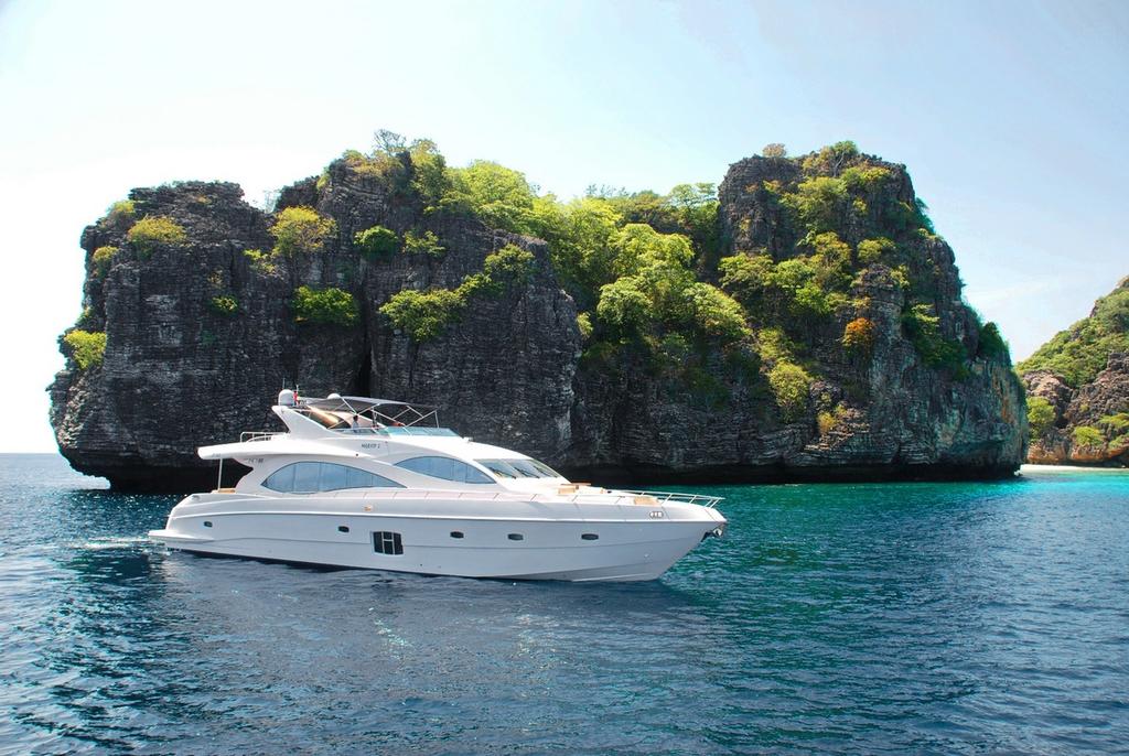 Majesty 88 photo copyright Gulf Craft taken at  and featuring the  class