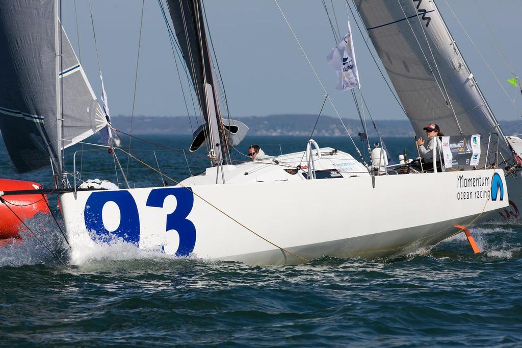 Momentum Ocean Racing in action photo copyright Jean-Marie Liot taken at  and featuring the  class