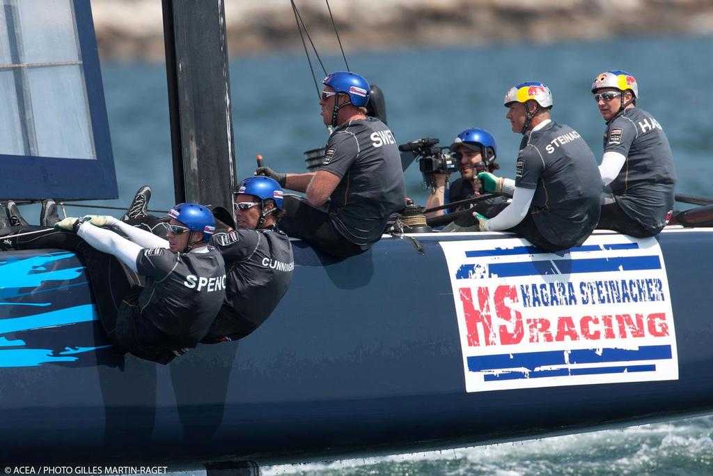 17/04/2013 - Napoli (ITA) - America's Cup World Series Naples 2013 - Official Training Day photo copyright ACEA - Photo Gilles Martin-Raget http://photo.americascup.com/ taken at  and featuring the  class