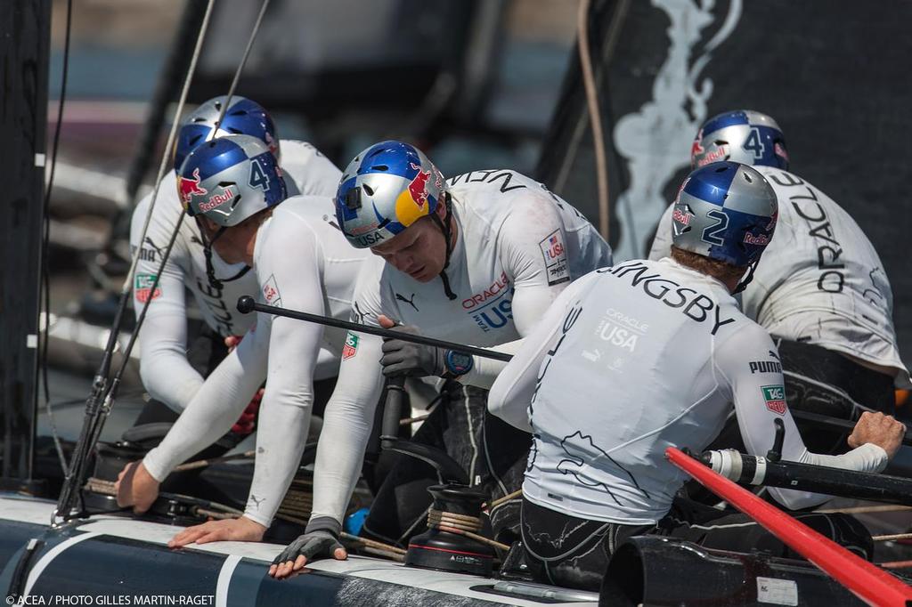 17/04/2013 - Napoli (ITA) - America's Cup World Series Naples 2013 - Official Training Day photo copyright ACEA - Photo Gilles Martin-Raget http://photo.americascup.com/ taken at  and featuring the  class