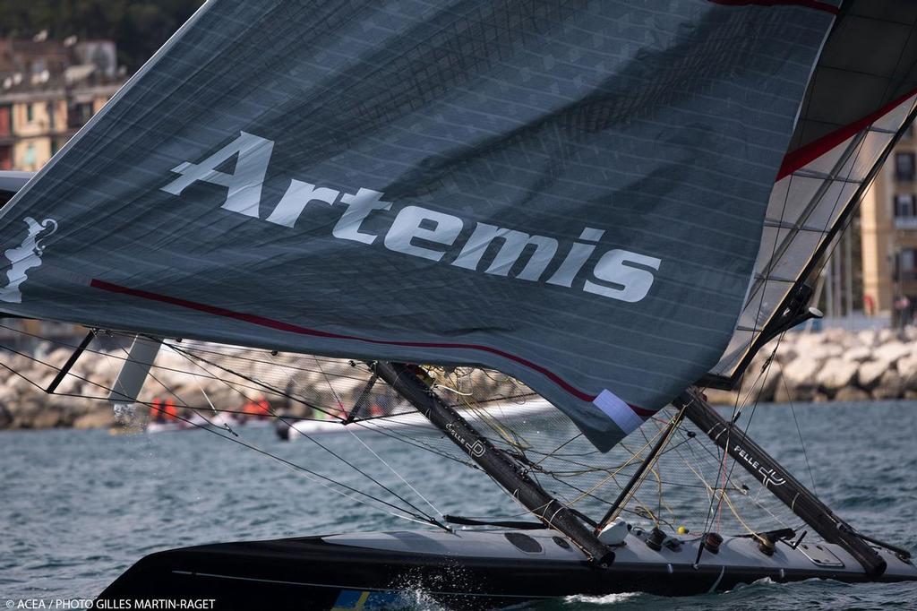 17/04/2013 - Napoli (ITA) - America's Cup World Series Naples 2013 - Official Training Day photo copyright ACEA - Photo Gilles Martin-Raget http://photo.americascup.com/ taken at  and featuring the  class