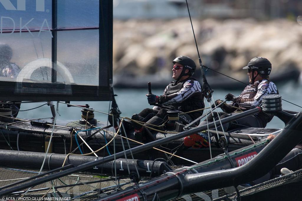 17/04/2013 - Napoli (ITA) - America's Cup World Series Naples 2013 - Official Training Day photo copyright ACEA - Photo Gilles Martin-Raget http://photo.americascup.com/ taken at  and featuring the  class