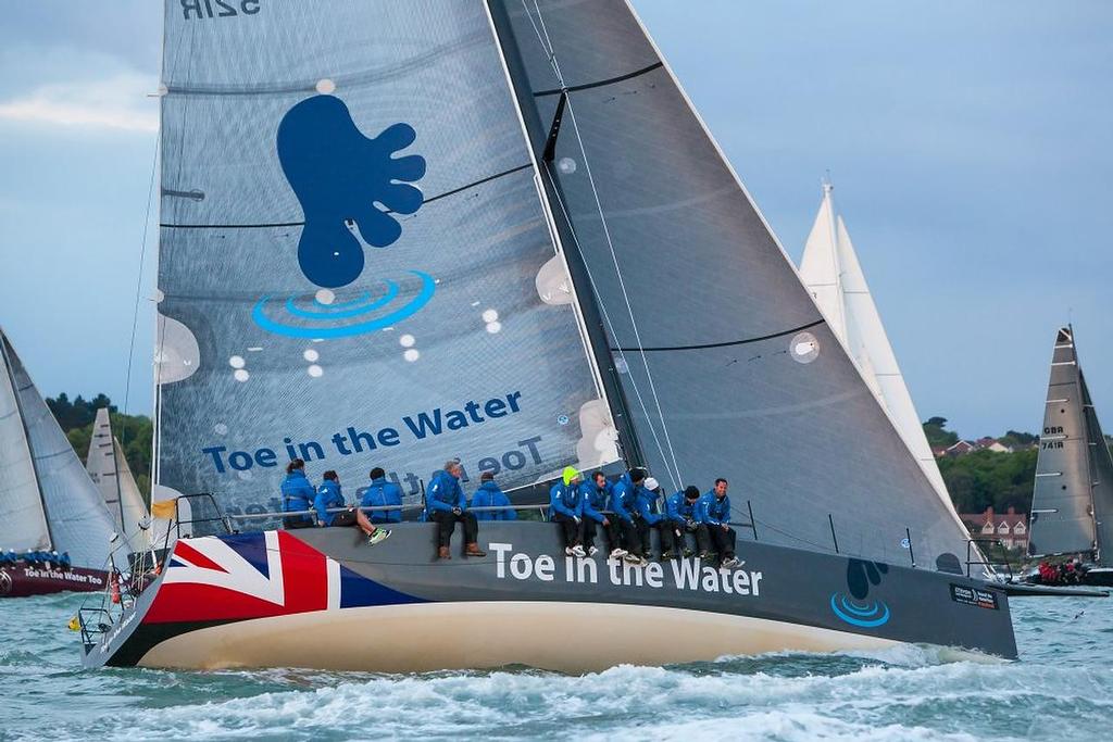 The Toe in the Water set sail today at the start of the J.P. Morgan Asset Management Round the Island Race. © onEdition http://www.onEdition.com