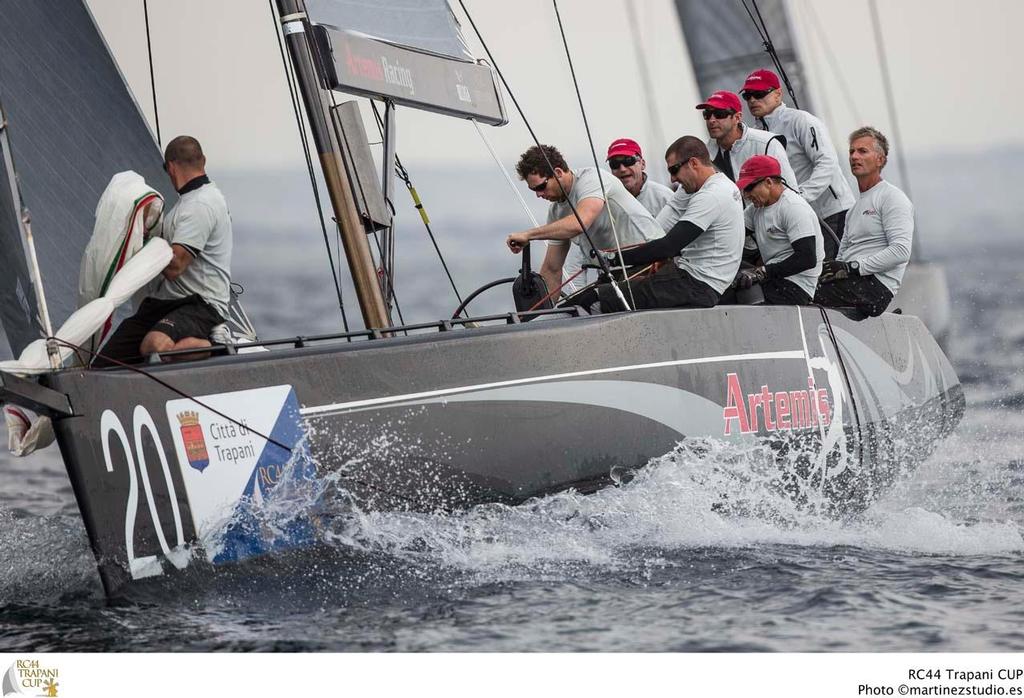 RC44 Trapani 2013 Day 2 - Artemis Racing (SWE44) © RC44 Class/MartinezStudio.es