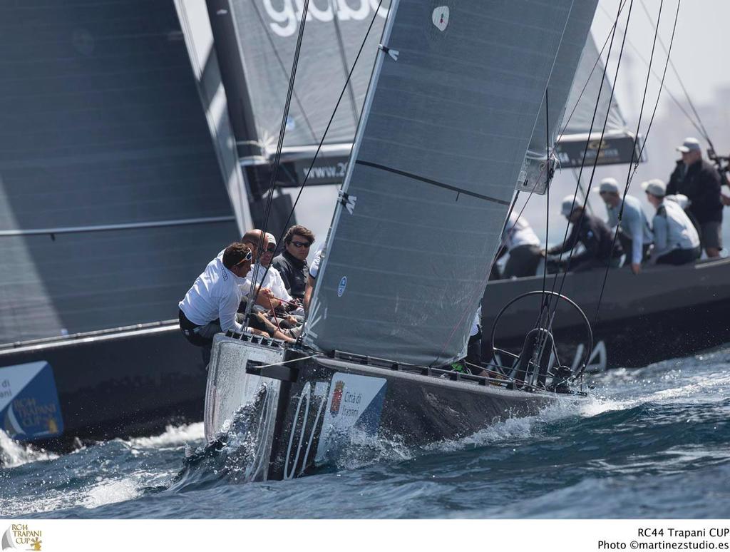 2013 RC44 Trapani Cup - Massimo Barranco at the helm of Team Italia (ITA 7) © RC44 Class/MartinezStudio.es