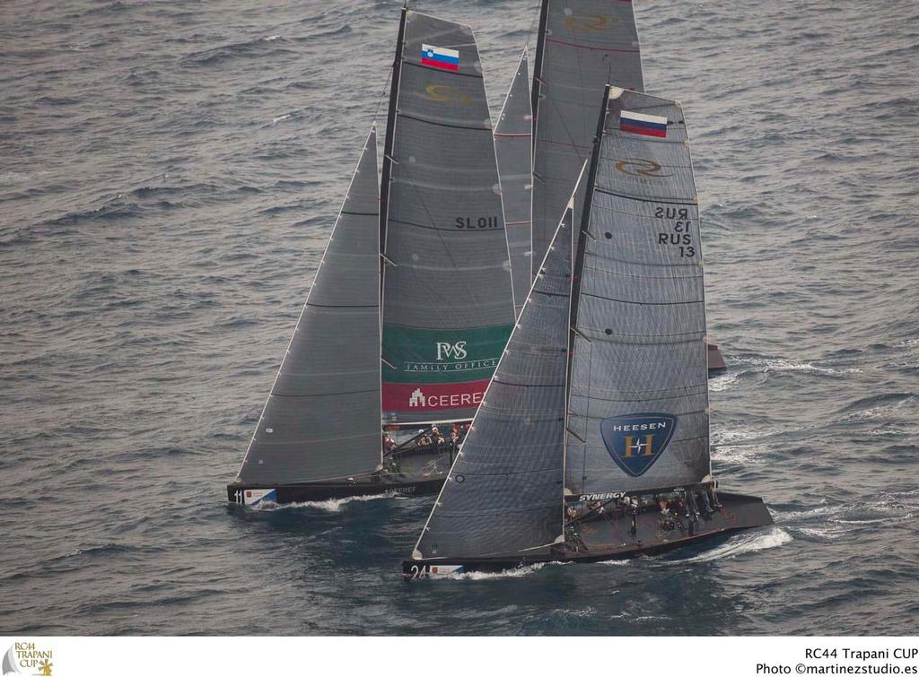 Team CEEREF and Synergy Russian Sailing Team - 2013 RC44 Trapani Cup © RC44 Class/MartinezStudio.es