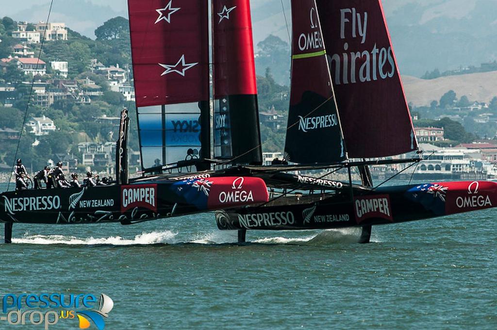 Emirates Team NZ - San Francisco, May 23, 2013 &copy; Erik Simonson/ pressure-drop.us http://www.pressure-drop.us
