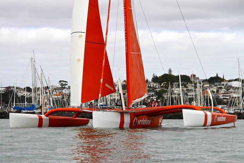 TeamVodafoneSailing © Richard Gladwell www.photosport.co.nz