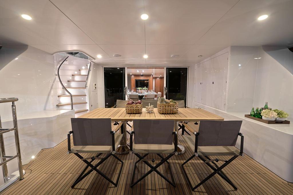 Tango 5 deck photo copyright Horizon Yachts www.horizonyacht.com taken at  and featuring the  class