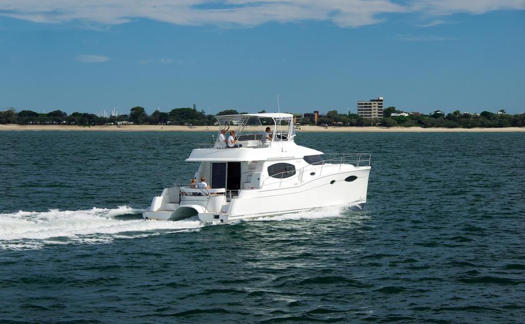 The Summerland 40 by Fountaine Pajot Motor Yachts was a major success at the 2013 Sanctuary Cove Boat Show photo copyright Multihull Solutions http://www.multihullsolutions.com.au/ taken at  and featuring the  class