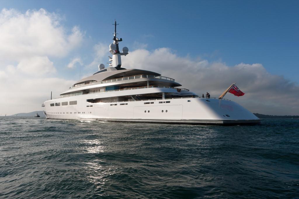 2013 Audi Hamilton Island Race Week- Swiss billionaire, Ernesto Bertarelli, will be bringing the 96-metre superyacht, Vava II, to Audi Hamilton Island Race Week in August. He has chartered Wild Oats X to race at the regatta. photo copyright Trevor Burrows/Ocean taken at  and featuring the  class