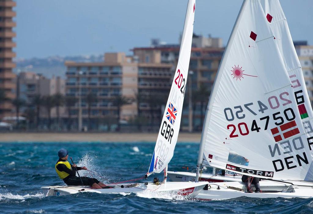 Alison Young, Laser Radial - Trofeo Princesa Sofia Mapfre, ISAF Sailing World Cup Palma 2013 photo copyright  Richard Langdon http://www.oceanimages.co.uk taken at  and featuring the  class