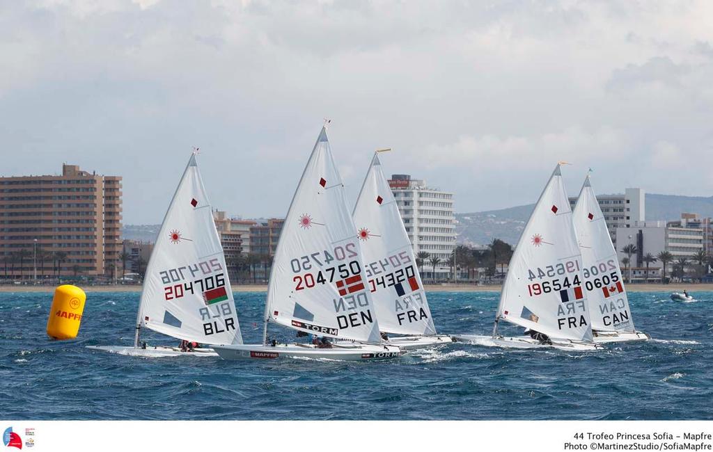 44 Trofeo Princesa Sofia Medal Race - Laser Radial; FRA; FRA-196544; 14; Mathilde De Kerangat; Laser Radial; CAN; CAN-200605; 8; Isabella Bertold; Laser Radial; DEN; DEN-204750; 16; Sarah Gunni; Laser Radial; BLR; BLR-204706; 1; Tatiana Drozdovskaya © MartinezStudio.es