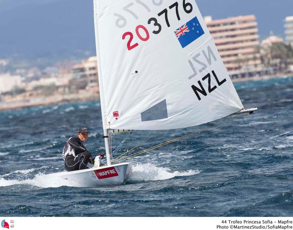 44 Trofeo Princesa Sofia Mapfre Medal Race, day 6 - Laser Standard; NZL; NZL-203776; 7; Andy Maloney photo copyright MartinezStudio.es taken at  and featuring the  class