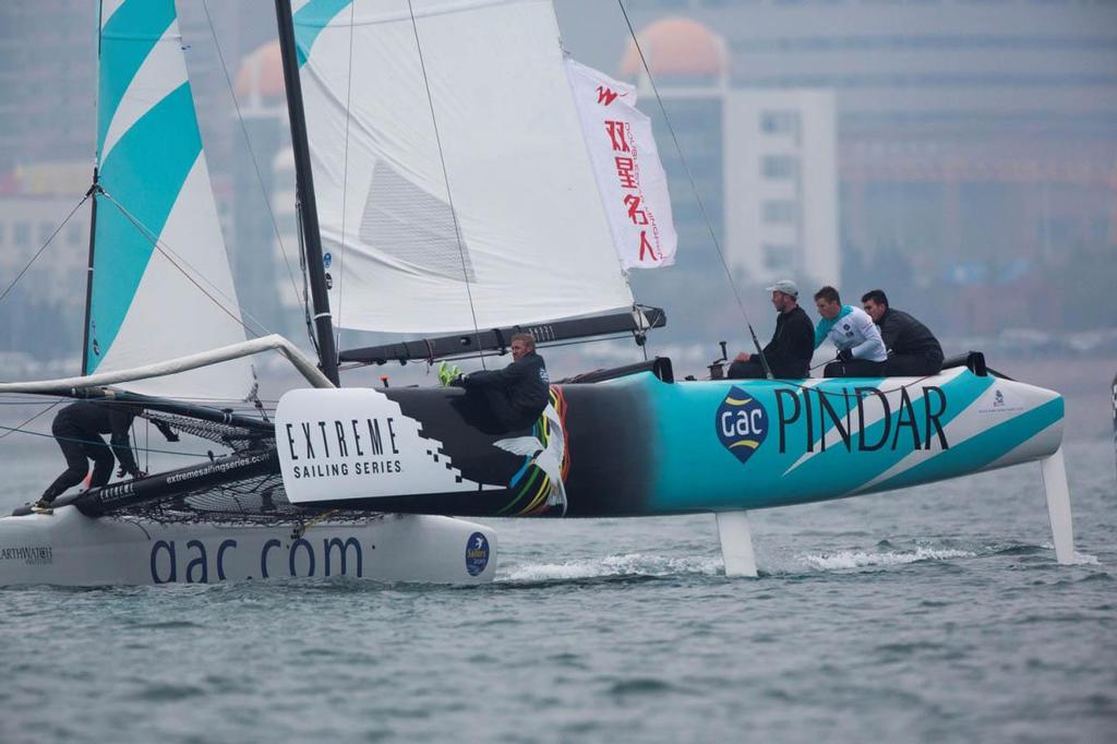GAC Pindar now displaying Royal Hong Kong Yacht Club (RHKYC) logo © RHKYC Media http://www.rhkyc.org.hk