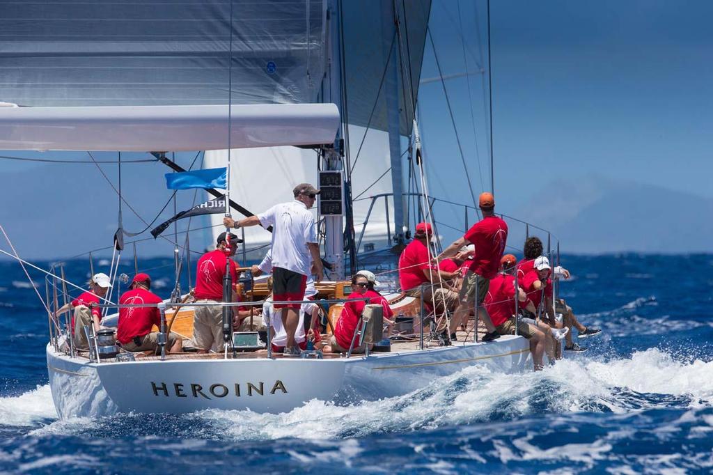 2013 Les Voiles de St Barth - Classic Class winner - Heroina © Christophe Jouany / Les Voiles de St. Barth http://www.lesvoilesdesaintbarth.com/