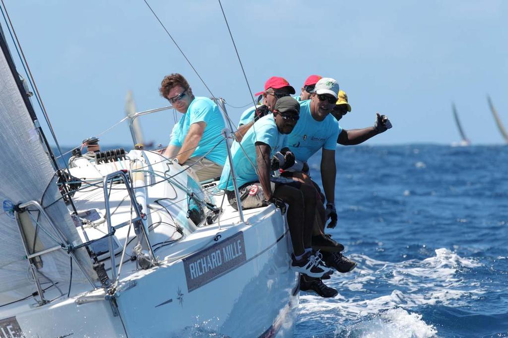 2013 Les Voiles de St Barth - Spinnaker 3 Class winner - Credit Mutuel Martinique Premiere ©  Tim Wright / Les Voiles de St Barth http://www.lesvoilesdesaintbarth.com/