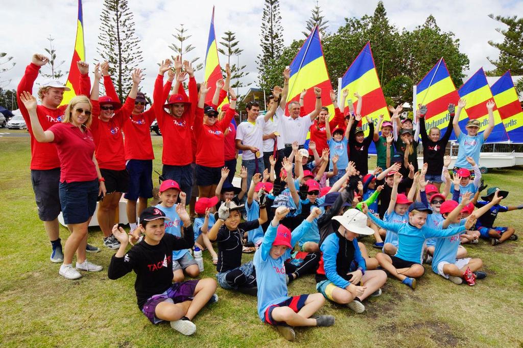 Royal Queensland Tackers launch photo copyright Daisy Brooke taken at  and featuring the  class