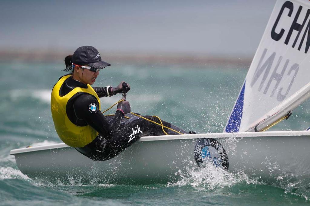 Lijia XU, Laser Radial - 2013 Sail for Gold Regatta photo copyright  Paul Wyeth / RYA http://www.rya.org.uk taken at  and featuring the  class