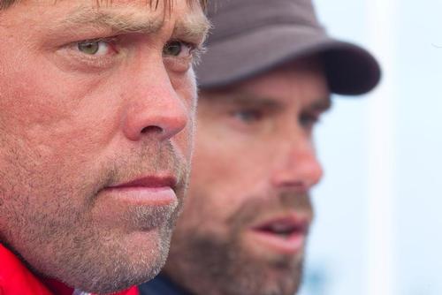 Iain Percy and Andrew Simpson (GBR), pictured in the Men’s Keelboat (Star) event in The London 2012 Olympic  © onEdition http://www.onEdition.com