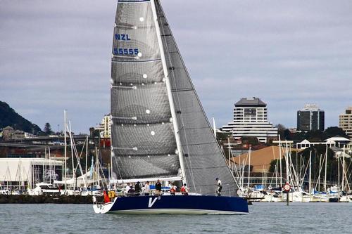 Race winner, V5 had several new sails from Doyle sails Auckland loft for the Auckland Musket Cover, Fiji Race. © Richard Gladwell www.photosport.co.nz