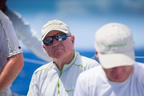 Jim Swartz, Godfather of the 2013 edition of Les Voiles de Saint Barth and owner of Vesper © Christophe Jouany / Les Voiles de St. Barth http://www.lesvoilesdesaintbarth.com/