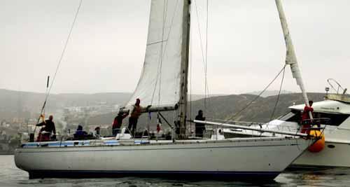 2013 Newport to Ensenada Yacht Race - Max Phelps’ Windswept was just happy to finish after 