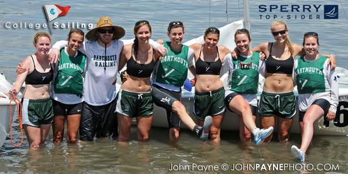 Dartmouth winning team © John Payne