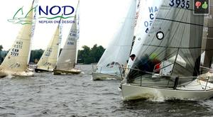 Ontario and Quebec J/24's Heat It Up At The Start on Alpha Course - NOD 2013 - Blitzen Photography - Nepean One Design Regatta 2013 photo copyright Blitzen Photography taken at  and featuring the  class