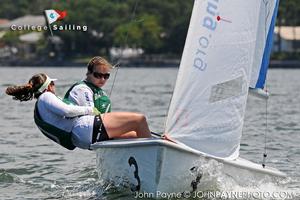 Dartmouth College leaders - Women's College Sailing Nationals Finals Day 3 photo copyright John Payne taken at  and featuring the  class