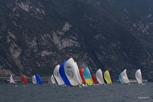 2013 Melges 24 Volvo Cup Act 4 photo copyright  Elena Giolai/Fraglia Vela Riva taken at  and featuring the  class