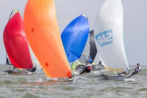 2013 Delta Lloyd Regatta - 49er photo copyright Thom Touw http://www.thomtouw.com taken at  and featuring the  class