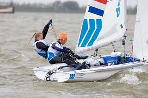 2013 Delta Lloyd Regatta - 470 Women photo copyright Thom Touw http://www.thomtouw.com taken at  and featuring the  class