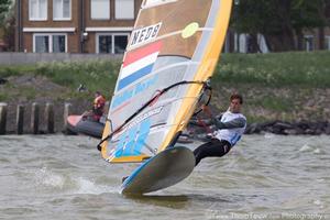2013 Delta Lloyd Regatta - RS:X, Dorian van Rijsselberge photo copyright Thom Touw http://www.thomtouw.com taken at  and featuring the  class