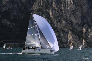2013 Melges 24 Volvo Cup Act 4 photo copyright  Elena Giolai/Fraglia Vela Riva taken at  and featuring the  class