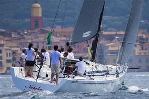 Day 1 class A winner NATALIA sails into Saint-Tropez - 2013 Giraglia Rolex Cup photo copyright  Rolex / Carlo Borlenghi http://www.carloborlenghi.net taken at  and featuring the  class