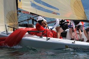 2013 Melges 24 Volvo Cup Act 4 photo copyright  Elena Giolai/Fraglia Vela Riva taken at  and featuring the  class