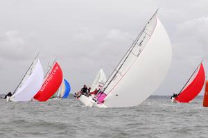 J70 & J80 National Championships, Royal Yacht Squadron Cowes Isle of Wight. June 14 -16 2013
Race three and four - Sunday, June 16
 photo copyright Rick Tomlinson Photography taken at  and featuring the  class