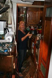 Below decks on the schooner Nina photo copyright SW taken at  and featuring the  class