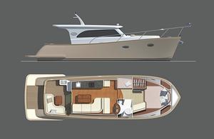 34 profile lo photo copyright Clipper Motor Yachts taken at  and featuring the  class