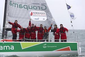 2013 Normandy Sailing Week - Franck Cammas, Groupama Sailing Team photo copyright Jean-Marie Liot taken at  and featuring the  class