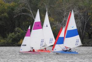 Bob Schahinger (AUS853 - SA) has control of the Liberty fleet - 2013 Australian & Asia-Pacific Access Class Championships photo copyright David Staley - copyright taken at  and featuring the  class