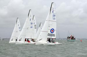 J70 & J80 National Championships, Royal Yacht Squadron Cowes Isle of Wight. June 14 -16 2013
Race three and four - Sunday, June 16

 photo copyright Rick Tomlinson Photography taken at  and featuring the  class