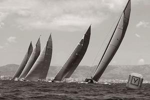 2013 J-Class exhibition race Palma, Mallorca photo copyright Ingrid Abery http://www.ingridabery.com taken at  and featuring the  class